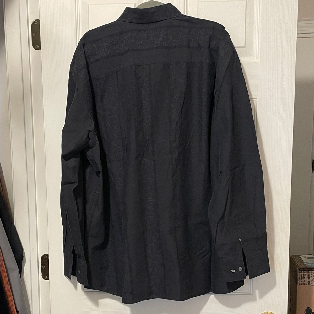 Faconnable Dark Button-Down Shirt - image 3